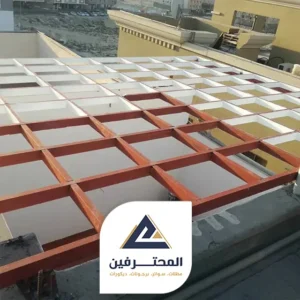 تركيب هيكل البرجولات