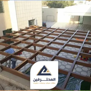 فني تركيب برجولات حديد