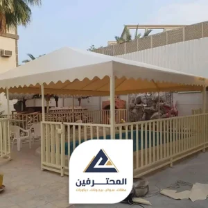 برجولات القماش والجلد بجدة
