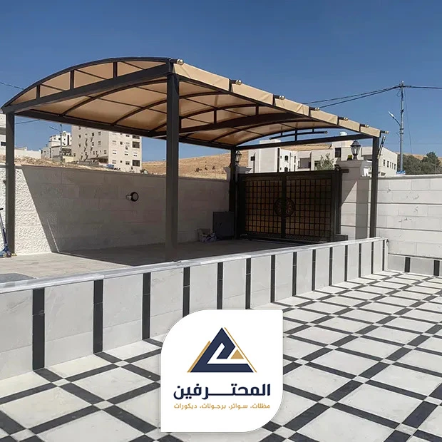مظلات خشبية للسيارات جدة