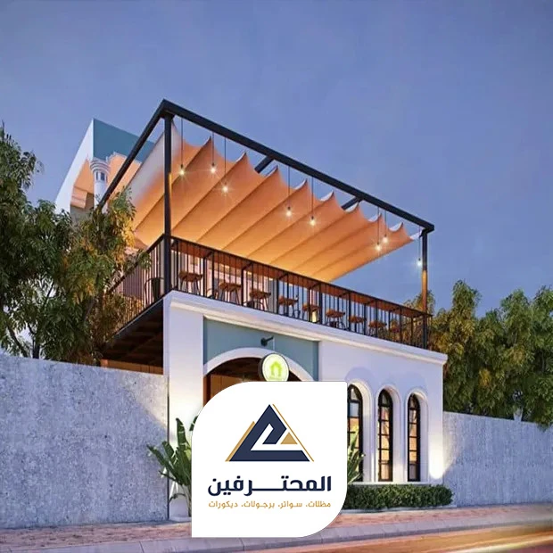 برجولات قماش سحاب