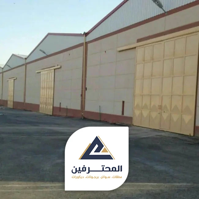 عمل هناجر حديد بجدة
