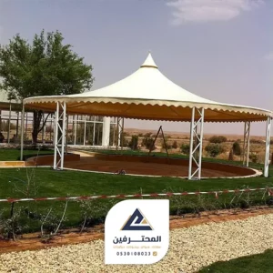 مظلات استراحات عامة في جدة