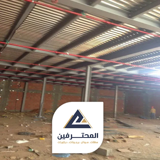 تركيب هناجر حديد جده