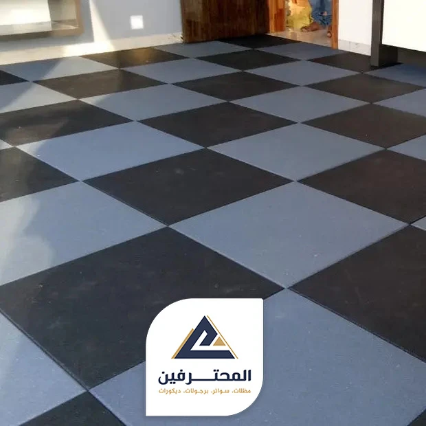 بلاط ارضيات رياضية
