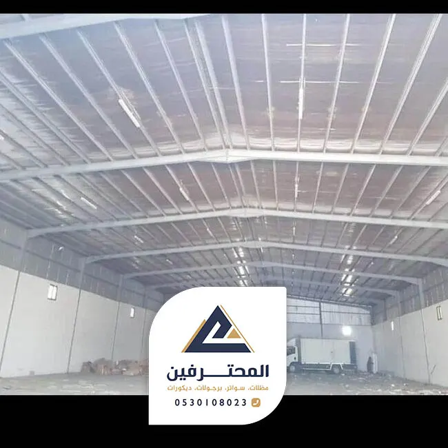 بناء هناجر حديد بجده