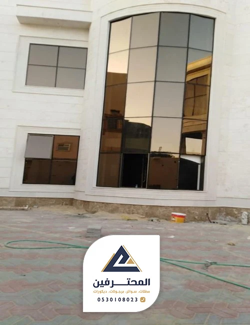 محل تركيب أبواب زجاجية عادية