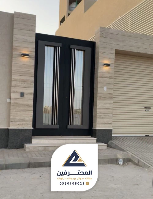 تركيب أبواب زجاجية كهربائية