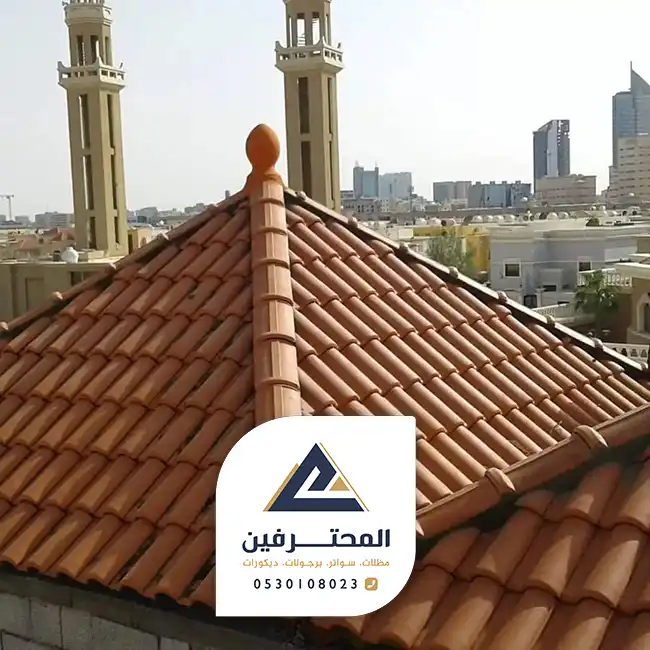 تركيب قرميد فخار في جده
