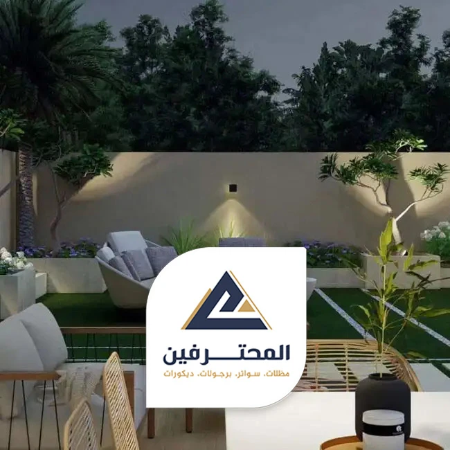 تصميم حدائق عشب صناعي جده