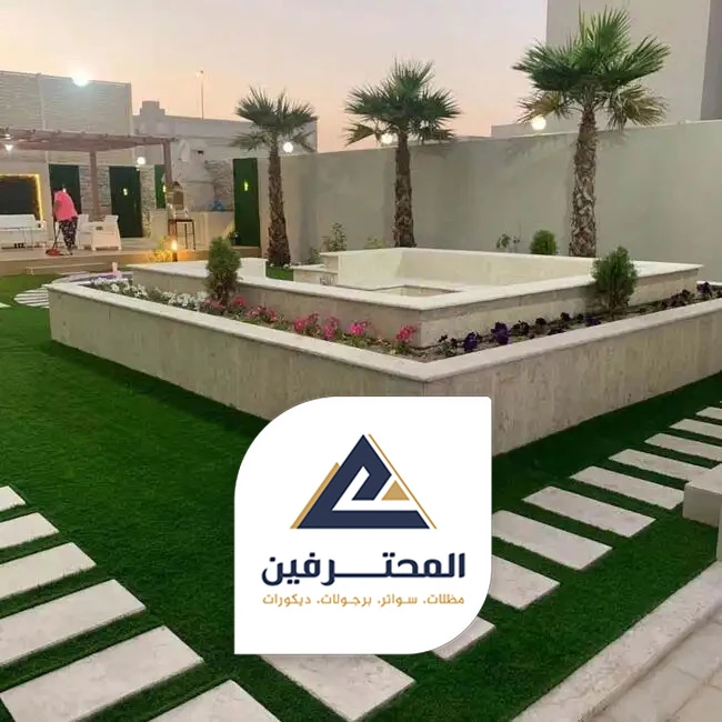 تزيين احواش المنازل جده