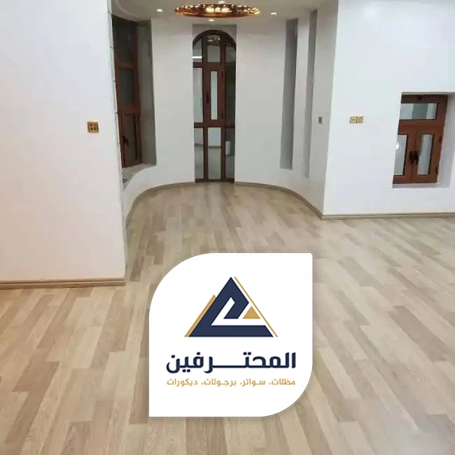 باركية رمادي غامق بجدة