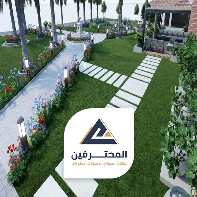 تنسيق حدائق فلل بجده
