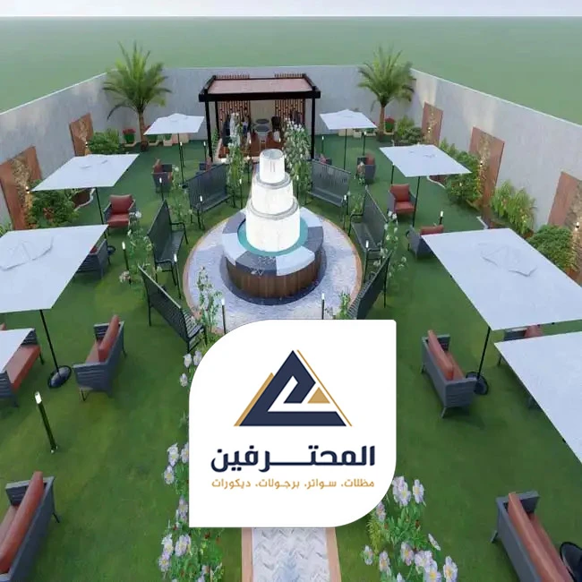 تنسيق حديقة المنزل بجده
