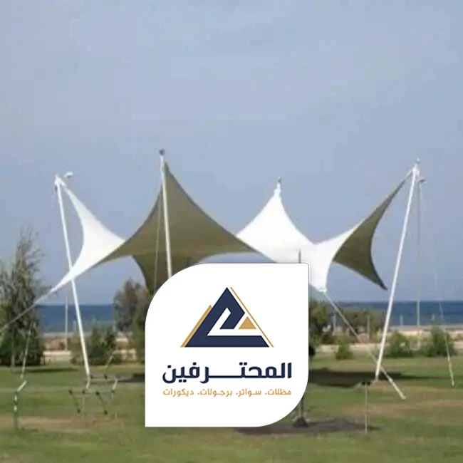 تركيب مظلات هرمية بجده