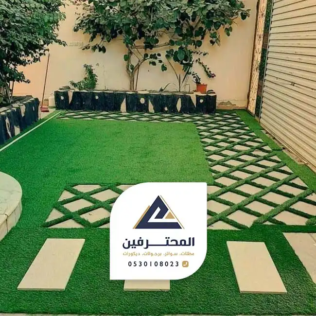 ديكورات احواش خارجية في جدة