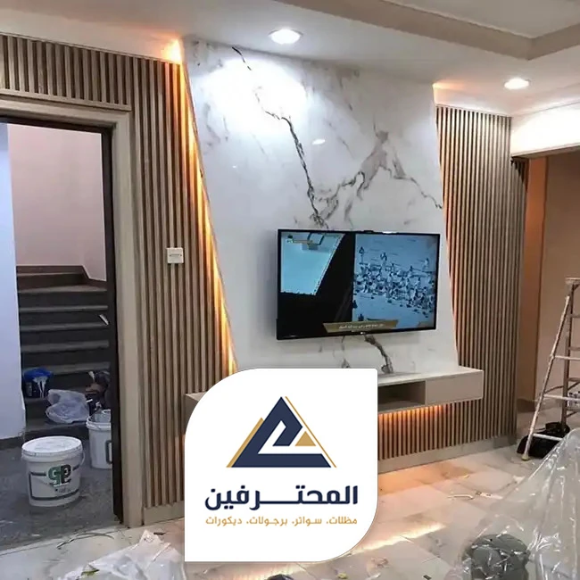 شبيه الخشب للجدران في جده