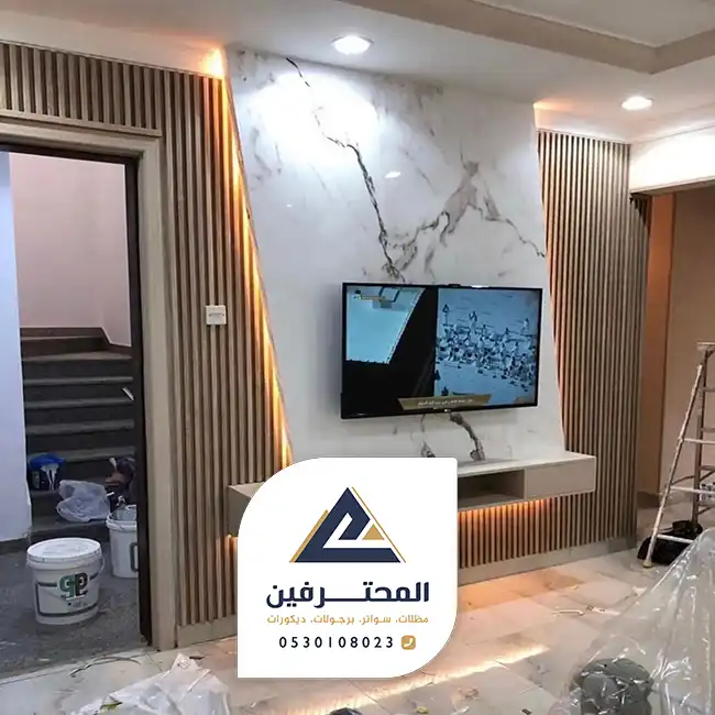 شبيه الخشب للجدران في جده