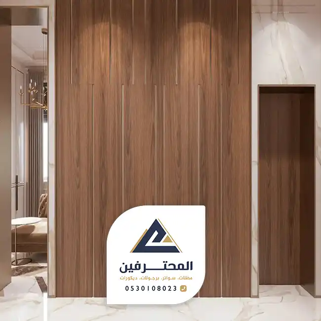 جدار بديل الخشب في جده