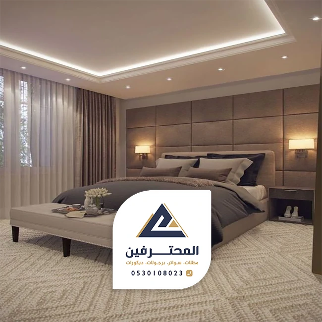 ديكور جبس غرف نوم في جدة