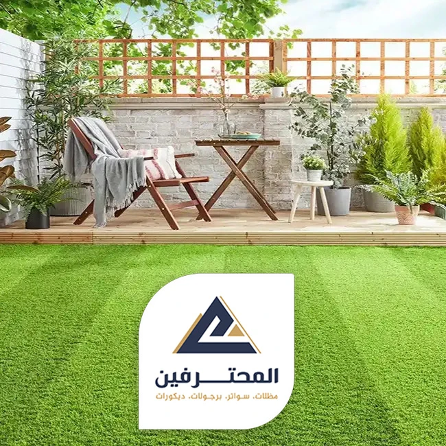 تركيب عشب جداري في جده