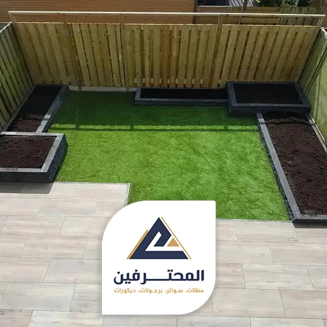 سعر تركيب العشب الصناعي جده
