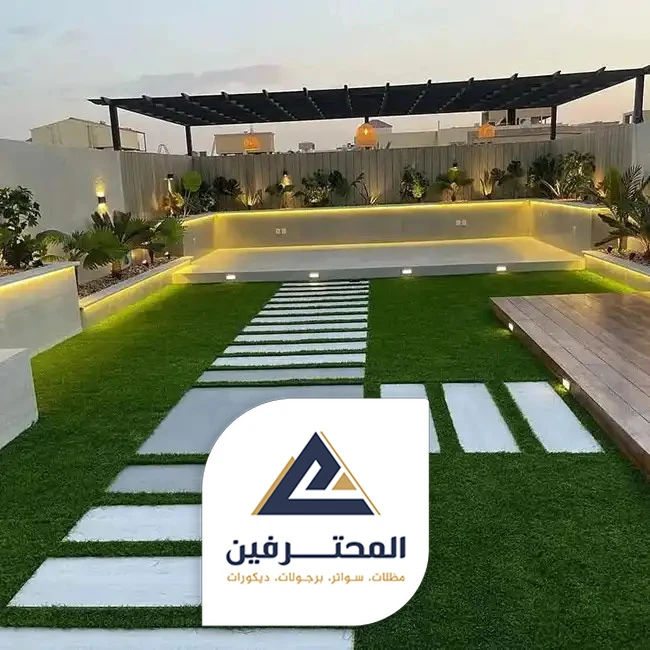 سعر تركيب العشب الصناعي جده