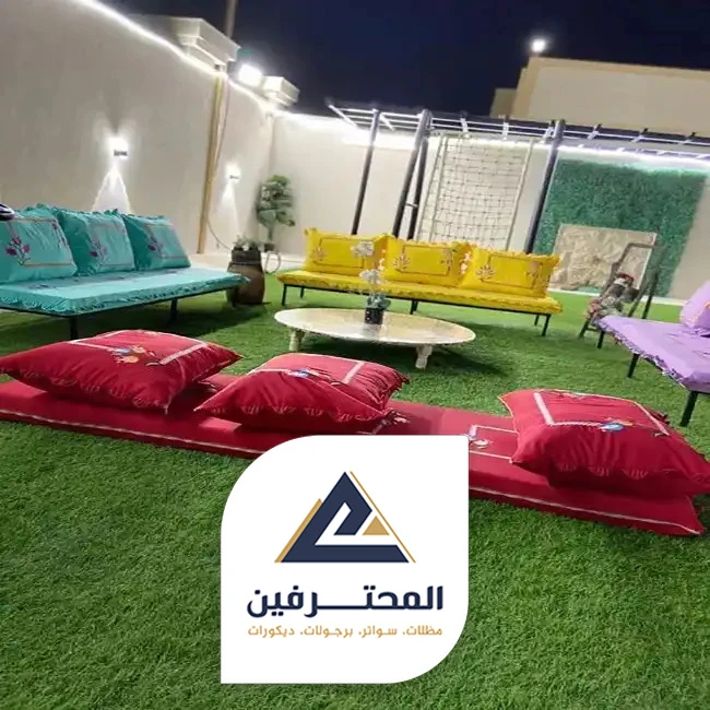 محل العشب الصناعي جده