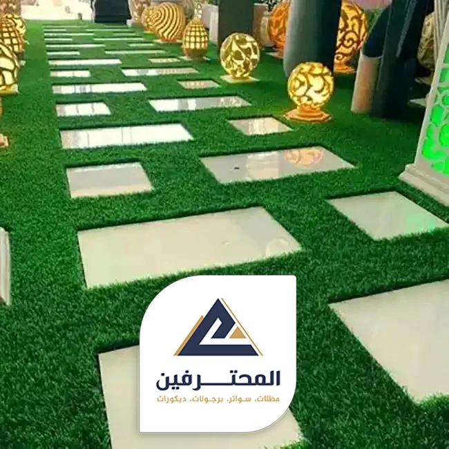 عشب صناعي للجدران جده