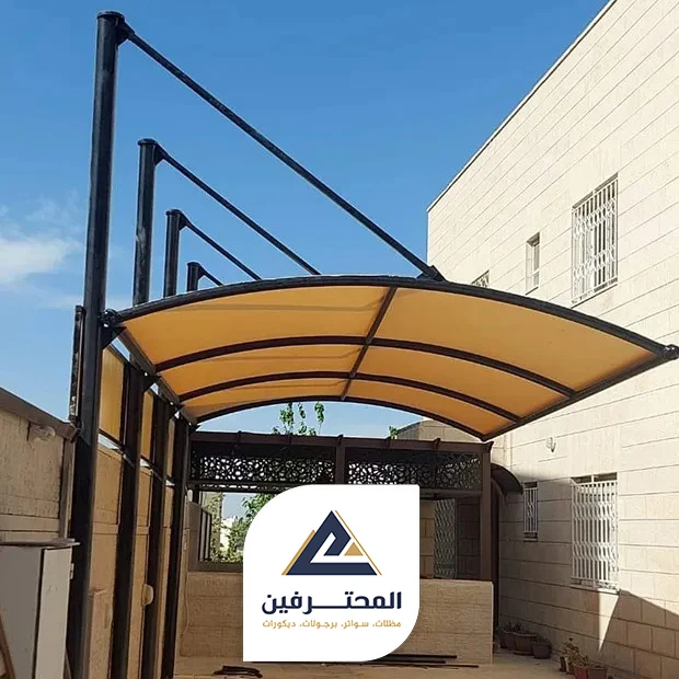 مظلات حديد للسيارات