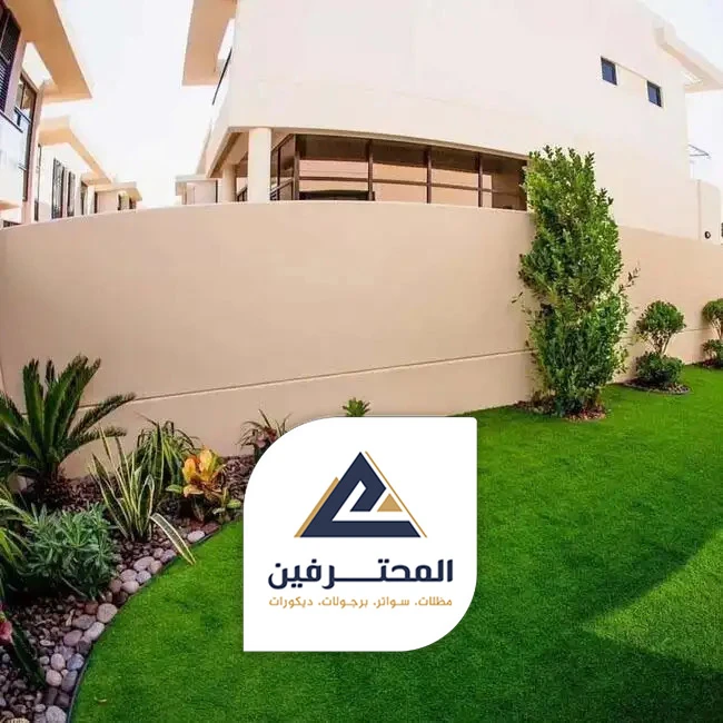 تنسيق حدائق تحت الدرج في جدة