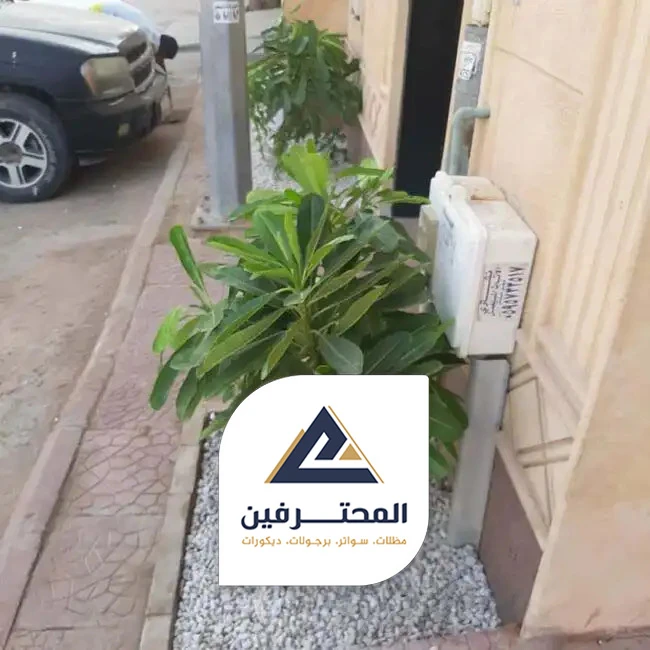 تصميم حدائق عشب صناعي بجده
