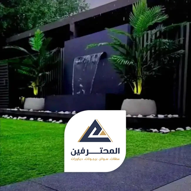 تنسيق حدائق وشلالات في جدة
