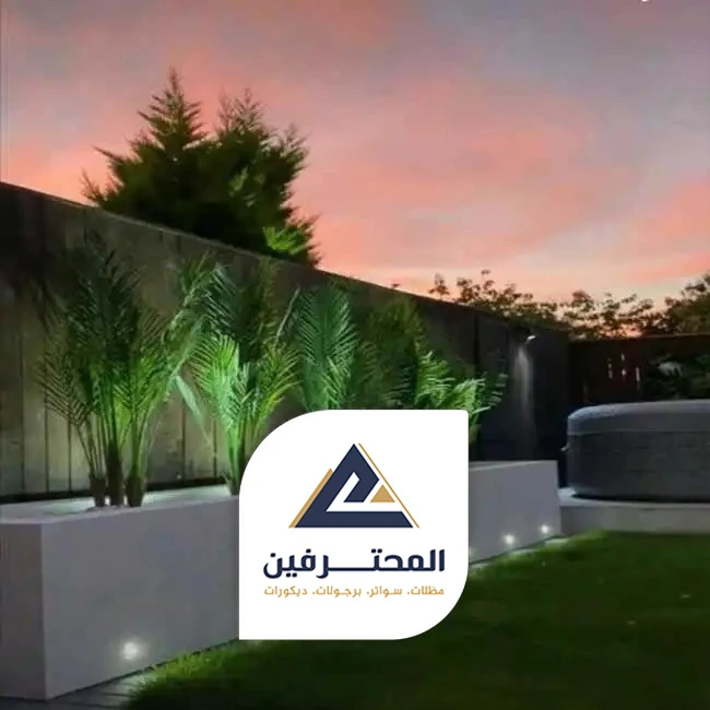 تصميم حدائق عشب صناعي بجدة