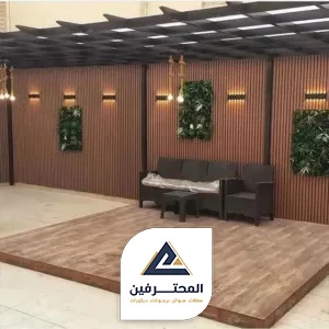 جلسات خارجية خشبية