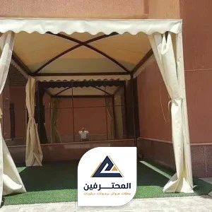 محل برجولات قماش جدة