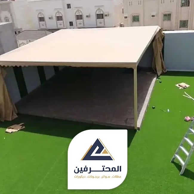 تصميم حدائق عشب صناعي بجده