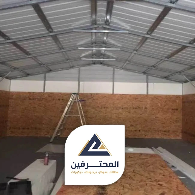 تصميم هناجر حديد جدة