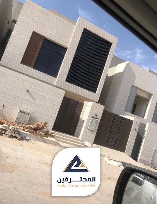 واجهات فلل كلادينج جدة أو محلات