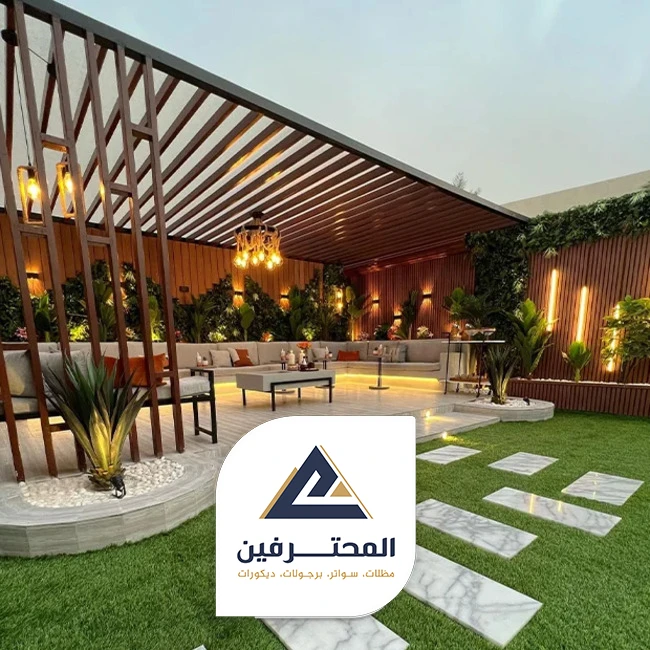 تصميم حدائق عشب صناعي في جدة