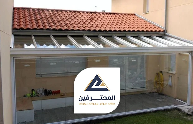 قرميد مع التركيب