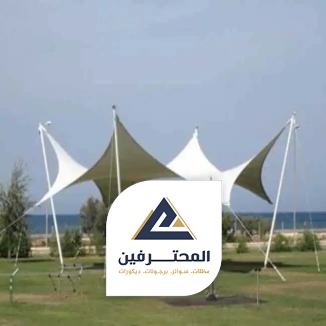 تركيب مظلات هرمية بجده