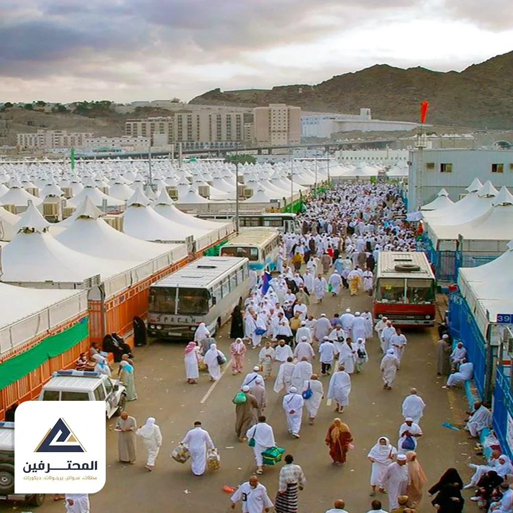 مخيمات مشعر مزدلفة بجدة