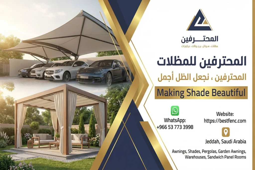 مظلات بلديات في جده