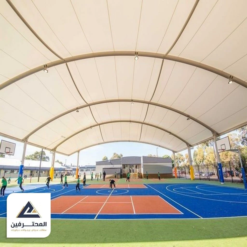 مظلات ملاعب قماش جدة