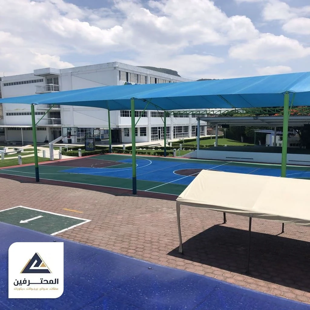افضل مظلات ملاعب بادل بجدة